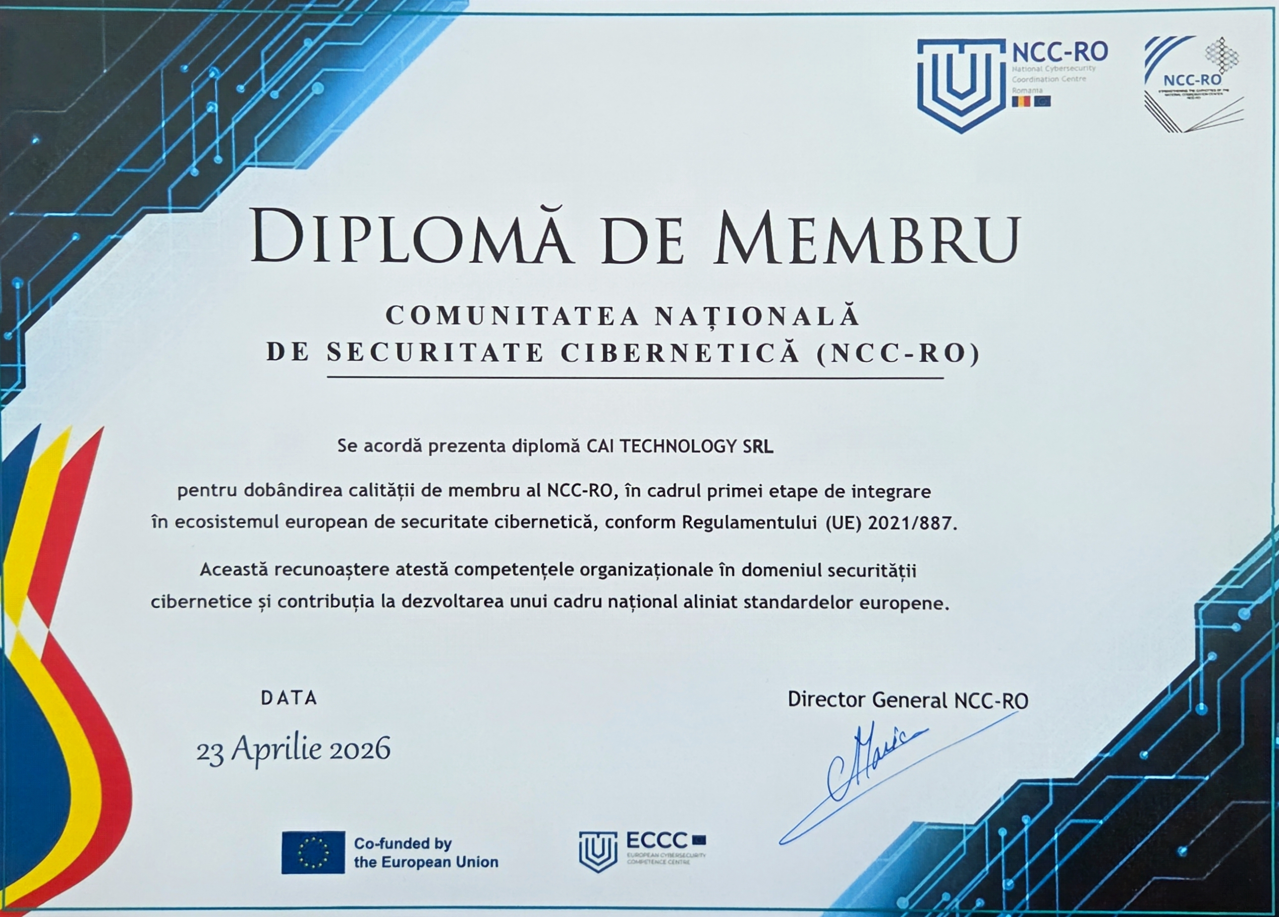 Membru NCC-RO